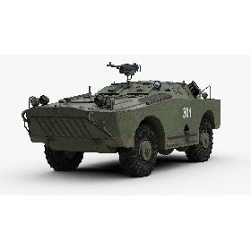 3D BRDM 1 model